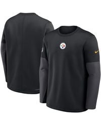 Nike - Pittsburgh Steelers Sideline Scripted To Win Performance Long Sleeve T-shirt - Lyst