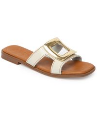 Menina Step - Brisa Flat Sandal - Lyst