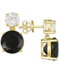 Macy's - Rose De France 5-5/8 Ct. T W. And Amethyst 1-1/3 Ct. T.w.drop Earrings - Lyst