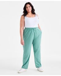 Style & Co. - Plus Size Knit Pull-on Pants - Lyst