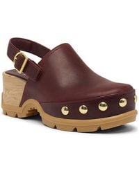 Sorel - Roamn Studded Slip On Clogs - Lyst