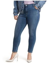 Levi's ® Trendy Plus Size 721 High-rise Skinny Jeans - Blue