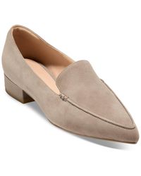 Cole Haan - Valantina Pointed Toe Block Heel Loafers - Lyst