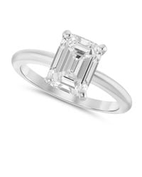 Macy's - Diamond Solitaire Engagement Ring (3/4 Ct. T.w. - Lyst