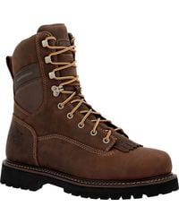 Georgia Boot - Core Low Heel Waterproof Composite Toe logger Work Boot - Lyst