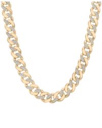 Macy's - Diamond Cuban Link 24" Chain Necklace (1 Ct. T.w.) - Lyst