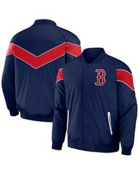 Fanatics - Darius Rucker Collection By Boston Red Sox Baseball Raglan Full-snap Jacket - Lyst