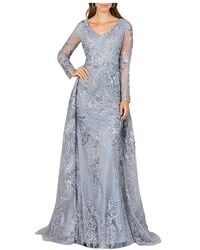 Lara - Lace Long Sleeve Gown - Lyst