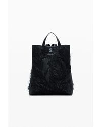 Desigual - Small 3d Effect Floral Backpack - Lyst