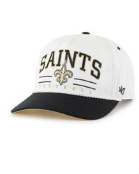 '47 - White/black New Orleans Saints Roscoe Two-toned Hitch Adjustable Hat - Lyst