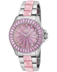INVICTA WATCH - 18875 Angel Quartz Pink Dial Watch - Lyst