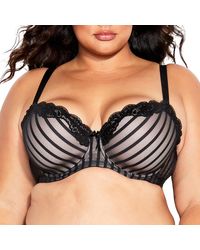 City Chic - Plus Size Fifi Contour Bra - Lyst