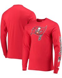 Starter - Tampa Bay Buccaneers Halftime Long Sleeve T-shirt - Lyst
