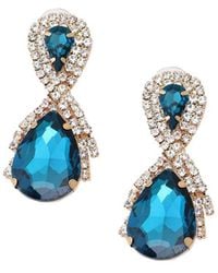 SOH - Teardrop Stone Drop Earrings - Lyst
