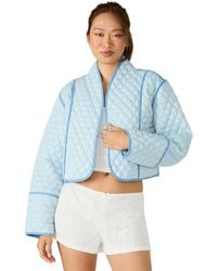Steve Madden - Adalynn Quilted Crop Jacket - Lyst
