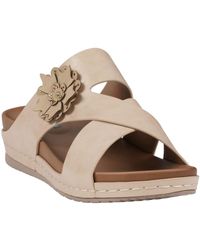 Gc Shoes - Nessie Flower Wedge Sandals - Lyst