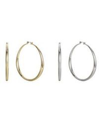 INC International Concepts - Inc International Concepts Basic 2 3 1 6 Hoop Earrings In Tone Or Silver Tone Created For Macys - Lyst