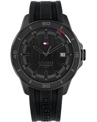 Tommy Hilfiger - Quartz Silicone Strap Watch - Lyst