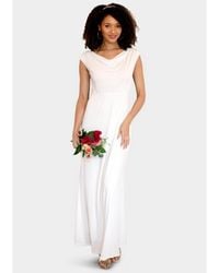 Alie Street London - Cruise Cowl Neck Maxi Dress - Lyst