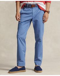 Polo Ralph Lauren - Straight-fit Washed Stretch Chino Pants - Lyst