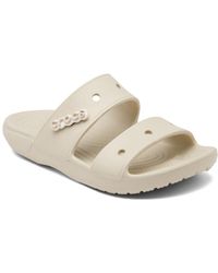 Crocs™ - And Classic Two-strap Slide Sandals From Finish Line - Lyst