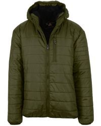 Galaxy By Harvic - Sherpa Lined Hooded Puffer Jacket - Lyst