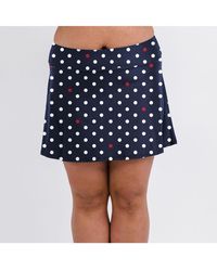 Calypsa - Plus Size Short Swim Skort - Lyst