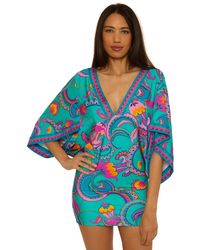 Trina Turk - Mykonos Swim Tunic Top Cover Up - Lyst