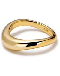 Ana Luisa - Gold Band Ring - Lyst