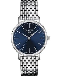 Tissot - Swiss Everytime Stainless Steel Bracelet Watch 34mm - Lyst