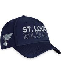 Fanatics - St. Louis Blues Authentic Pro Road Flex Hat - Lyst