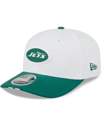 KTZ - White/green New York Jets 2025 Nfl Training Camp 9seventy Adjustable Hat - Lyst