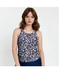 Calypsa - Maya Tankini Swim Top With Removable Cups - Lyst
