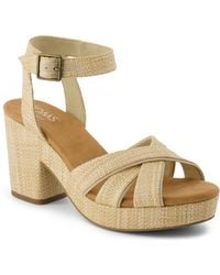 TOMS - Majorca Open Toe Strappy Sandals - Lyst