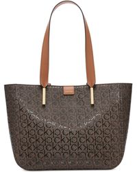 Calvin Klein - Audrey Signature Tote - Lyst