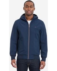 Tommy Hilfiger - Hooded Softshell Jacket - Lyst