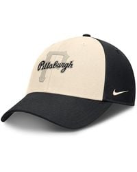 Nike - Black/natural Pittsburgh Pirates Statement Club Performance Adjustable Hat - Lyst