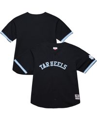 Mitchell & Ness - North Carolina Tar Heels On The Clock Full-button Fashion Jersey - Lyst
