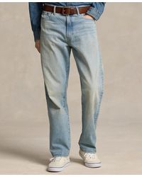 Polo Ralph Lauren - Heritage Straight-fit Distressed Jeans - Lyst