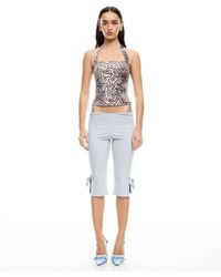 Lioness - Coco Pull-on Capri Pants - Lyst