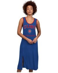 G-III 4Her by Carl Banks - Chicago Cubs Center Field Maxi Dress - Lyst
