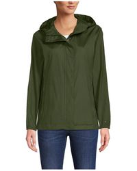 Lands' End - Packable Water Resistant Upf 50 Windbreaker Jacket - Lyst