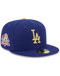 KTZ - Los Angeles Dodgers 2025 Gold Collection 9fifty Snapback Hat - Lyst