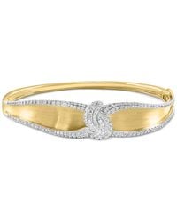 Effy - Effy Diamond Swirl Bangle Bracelet (1-3/4 Ct. T.w. - Lyst