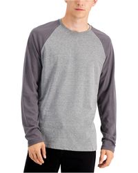 alfani men's thermal shirt