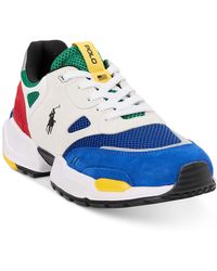Polo Ralph Lauren - jogger Color-blocked Sneakers - Lyst