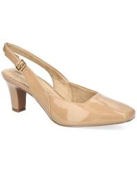 Easy Street - Ritsa Square Toe Slingback Pumps - Lyst