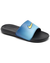 Nike - Victori One Fade Print Slide Sandals From Finish Line - Lyst