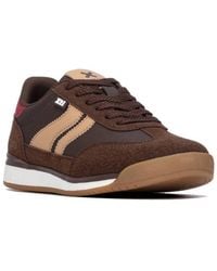 Xti - Suede Round-toe Sneakers - Lyst