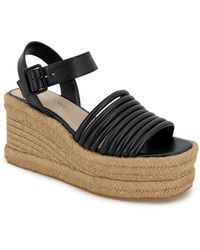 Kenneth Cole - Shelby Wedge Sandals - Lyst